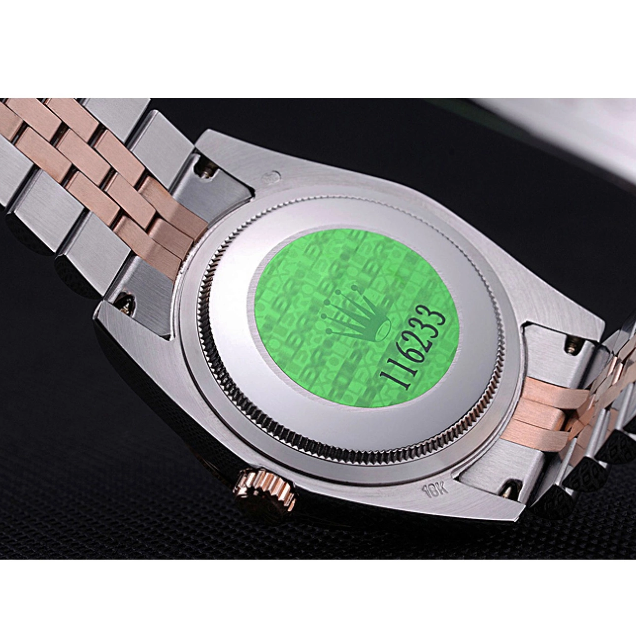 Aaa fake watches DateJust Bracelet 622544 Rolex Dial and Gold White Steel Stainless 0621